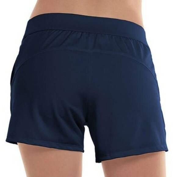 KSWISS Pique 4 Inch Tennis Short Peacoat Blue Size Small - Picture 10 of 11